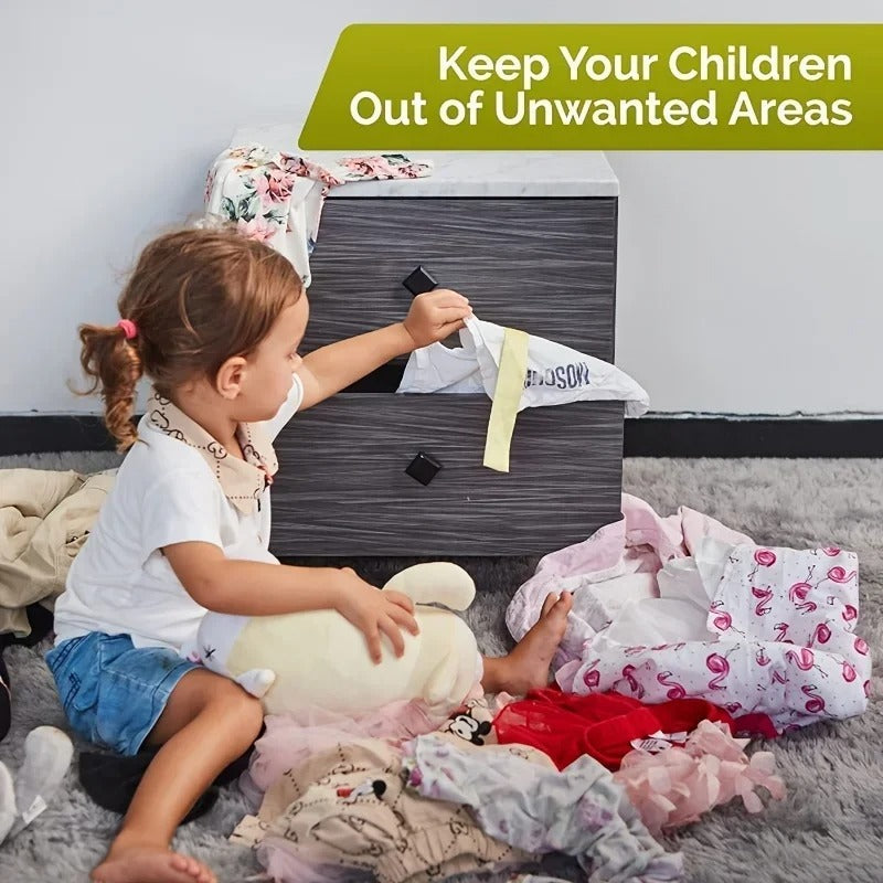 Baby Safety Cabinet Lock – Child Proof Latch for Cabinets, Drawers & Home Safety