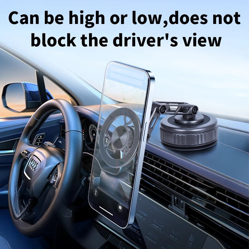 Magnetic Phone Holder for Car โ Strong Grip Dashboard & Air Vent Mobile Mount