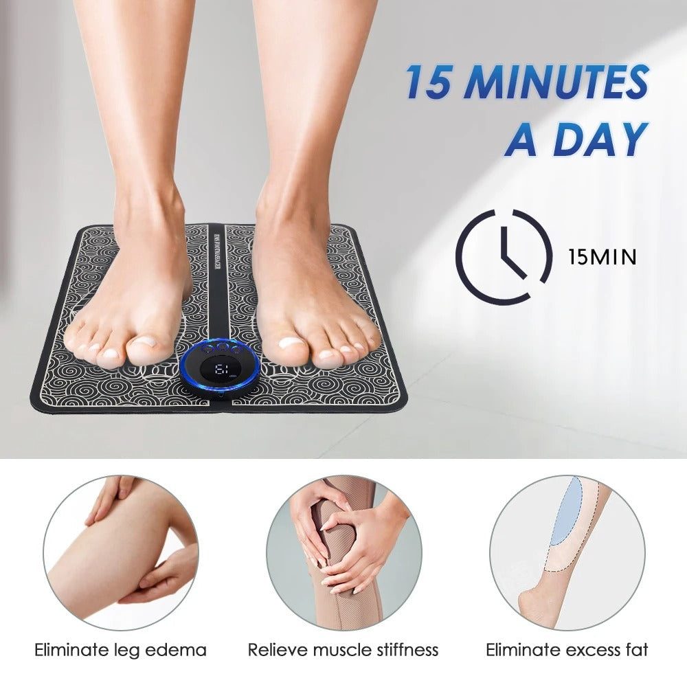 Electric Foot Massager – Relaxation Pad for Daily Foot Comfort & Stress Relief