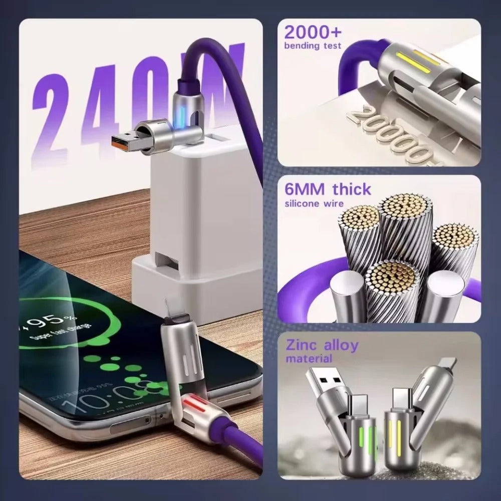 4-in-1 Multi USB Charging Cable