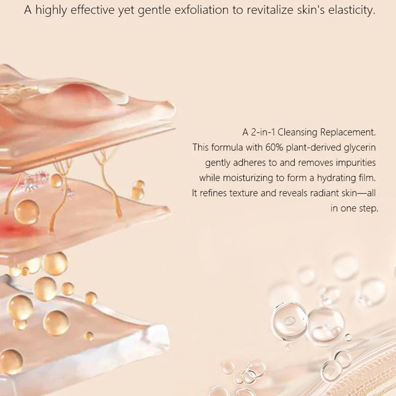 Orange Brightening Exfoliating Gel – Gentle Face & Body Scrub for Smooth & Radiant Skin