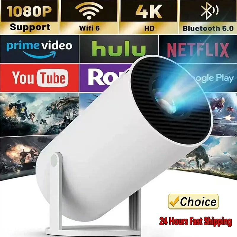 Portable Mini Projector – Full HD Home Cinema Projector for Movies, Gaming & Entertainment